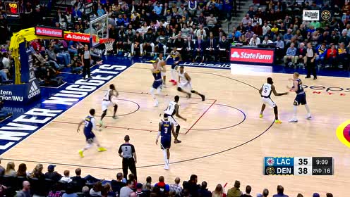 【NBA集锦】身高臂长压死人 小波特无视双人防守空切虐筐