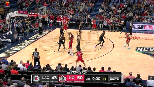 【NBA集錦】杰克遜眼觀六路送妙傳 費(fèi)沃斯拍馬趕到雙手暴扣