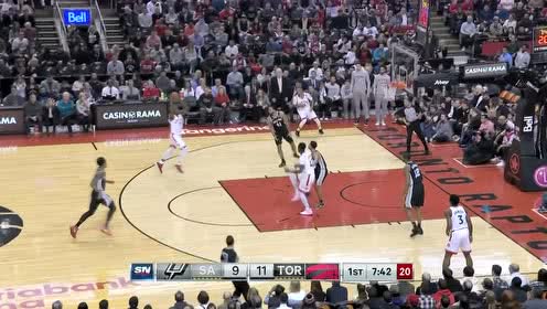 【NBA集锦】完美搭档!西卡回头望月精确制导伊巴卡一步登天送球入网