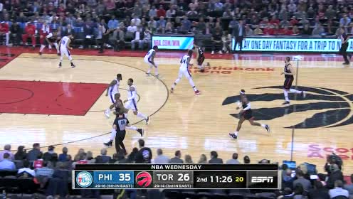 【NBA集錦】大刀闊斧向前沖 范弗利特迎面突進掀翻防守強造2+1