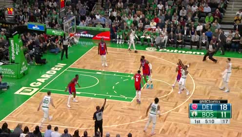 【NBA集锦】出手必有！沃克无视罗斯追防弧顶三分洞穿球网