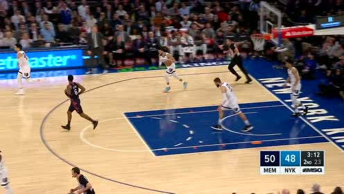 【NBA集锦】单枪匹马闯敌营 小佩顿华丽欧洲步甩开防守