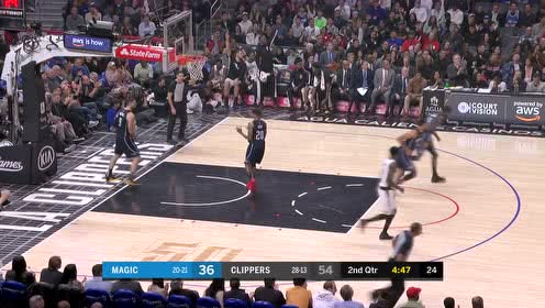 【NBA集锦】哈雷尔轻描淡写拍苍蝇大帽富尔茨 莱昂纳德轮转回合三分打懵魔术