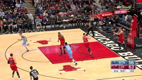 【NBA集錦】太大意！內(nèi)皮爾單刀直入送球入網(wǎng)無人盯防