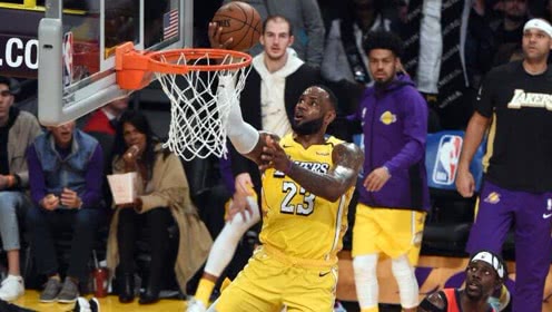 【NBA集錦】恐怖的戰(zhàn)斗力！老詹大手搶斷火速反擊追球上籃