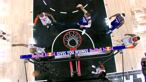 【NBA集锦】这什么神仙操作? 乔治负角度高抛空心入网2+1