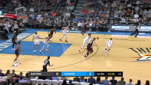 【NBA集锦】抢断反击电光火石 保罗单骑闯关快攻上篮