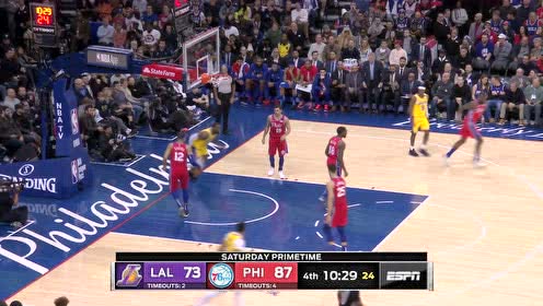 【NBA集錦】速度起來(lái)誰(shuí)都攔不住 詹姆斯勇闖龍?zhí)讹w身暴扣