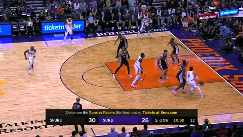 【NBA集锦】卢比奥在线教育沃克 突破底线回头望月灵性十足