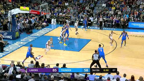 【NBA集錦】從容不迫細膩傳導 保羅晃飛麥基底角三分開炮