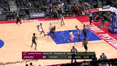 【NBA集錦】連過三人毫無壓力 湯普森單騎闖關雙手炸筐