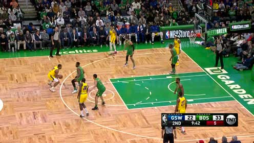 【NBA集锦】反击如潮水勇士难以守护 塔图姆招牌单手劈扣