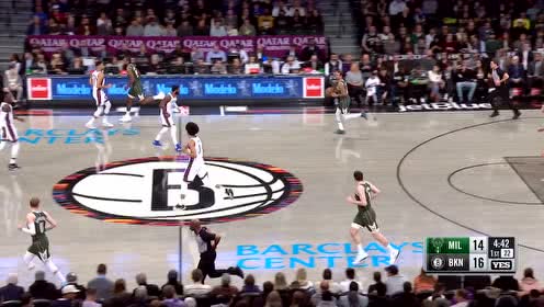 【NBA集錦】這種防守強(qiáng)度手拿把掐 歐文高速突破輕巧拋投兩分輕松入手