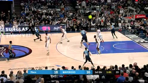 【NBA集錦】賽布爾識破路線半路抄截 西蒙斯直塞哈里斯完成灌籃