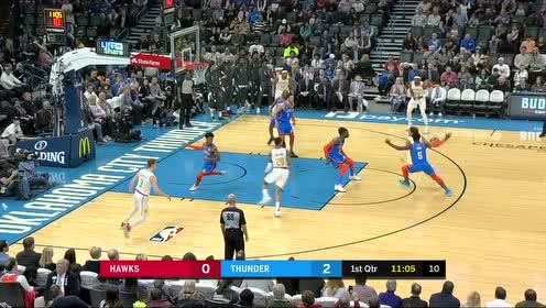 【NBA集錦】來個下馬威！特雷楊連線科林斯空接暴扣完成熱身