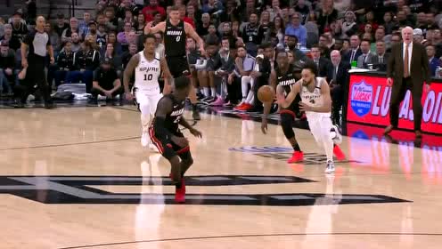 【NBA集锦】怀特密不透风死亡缠绕 妙传阿德强硬上篮打成2+1