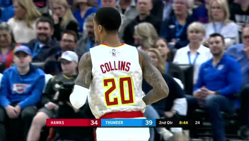 【NBA集錦】進(jìn)攻如絲般順滑 科林斯瞅準(zhǔn)時機(jī)出手一擊即中