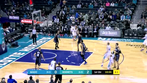 【NBA集锦】格拉汉姆急停跳投 拉弓射箭三分飚中