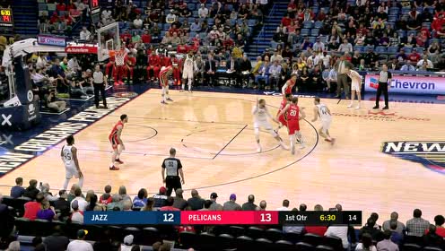 【NBA集錦】博格達諾維奇眼觀六路送妙傳 戈貝爾霸王舉鼎雙手暴扣