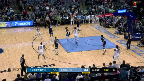 【NBA集锦】莫兰特瞅准时间彩虹制导 克拉克顺势起飞完成炸裂空接