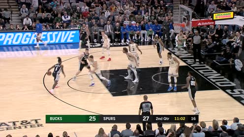 【NBA集锦】兄弟齐心! 迪文琴佐希尔三分连中反超比分