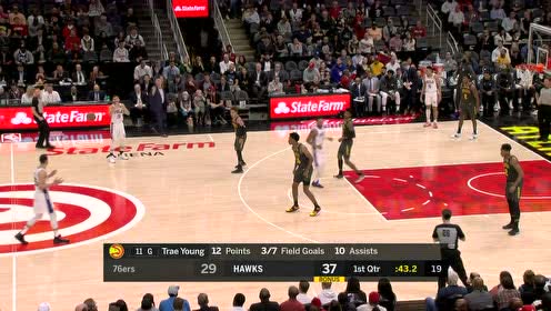【NBA集錦】左右晃你原地干拔 吹楊命中三分首節(jié)已獲兩雙