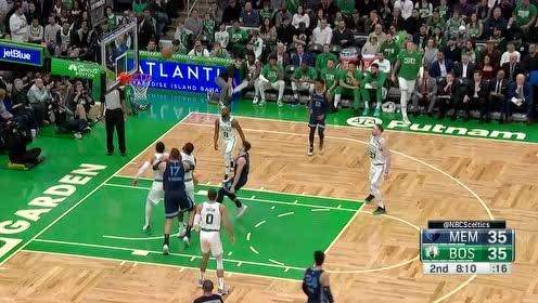 【NBA集锦】小个子都得好好看好好学 阿伦中途突破夺命小抛投