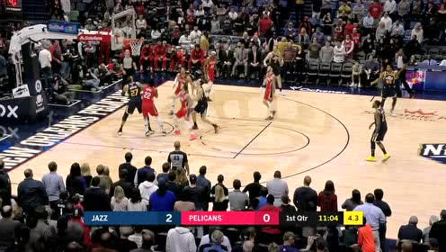 【NBA集錦】假動(dòng)作虛晃一槍 博格丹諾維奇倚著防守人出手哨響球進(jìn)