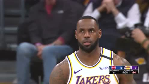 【NBA集锦】干就完了！詹姆斯连续胯下crossover突破上篮无人能挡