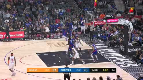【NBA集锦】手烫的挡不住了! 波蒂斯三分二连发打懵快船
