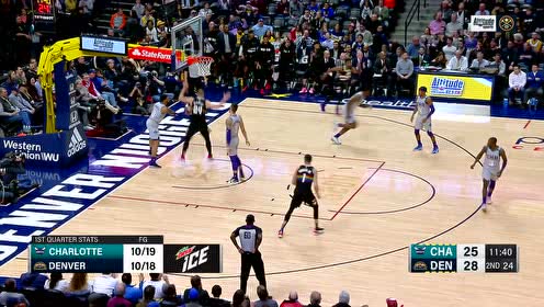 【NBA集锦】一双大手劈万物 普拉姆利平地起惊雷暴扣得逞