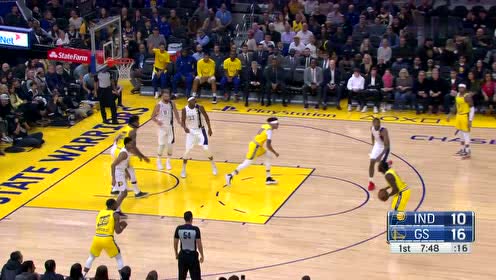 【NBA集錦】特納直沖不減速隔扣對手 拉塞爾外線干拔三分回一記