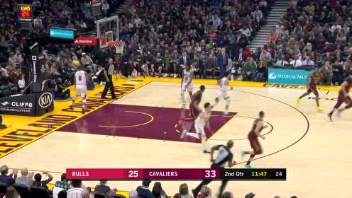 【NBA集锦】攻防转换教科书 南斯强硬突进跳投目标明确