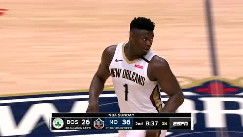 【NBA集錦】邊線發(fā)球教科書！球哥彩虹連線錫安空接虐筐