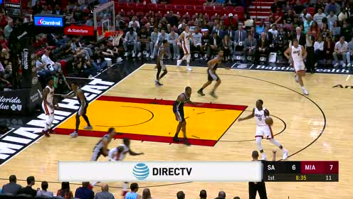 【NBA集锦】强大气场压制 纳恩见缝插针迎面高抛打进