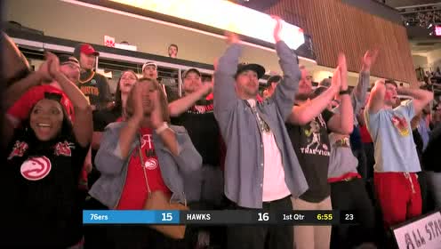 【NBA集錦】吹楊聲東擊西 妙傳瓊斯雙手暴力重扣