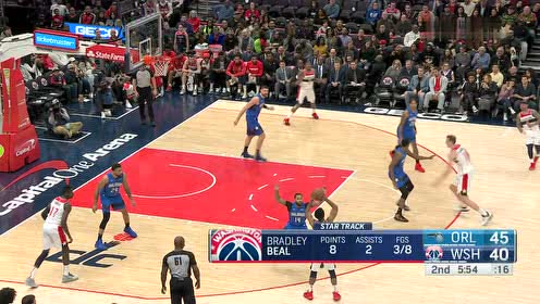 【NBA集錦】球館下起三分雨 奧古斯丁三分打進(jìn)比爾立即還以顏色