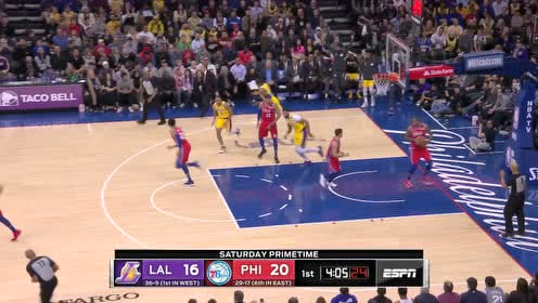 【NBA集錦】給小伙子上一課 詹姆斯轉(zhuǎn)身加速直搗黃龍
