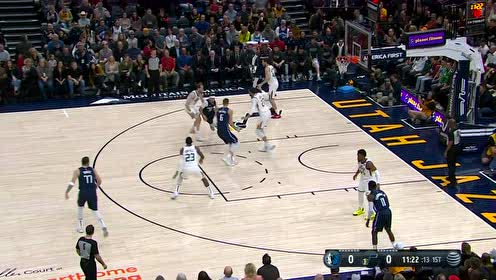 【NBA集锦】开场手感火热 波神手腕轻点中投先拔头筹