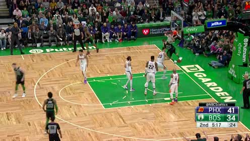 【NBA集錦】綠軍終于給出反擊 海沃德連線泰斯雙手扣籃