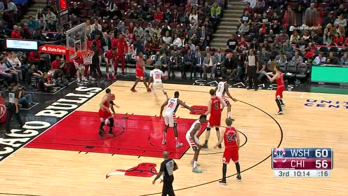 【NBA集锦】停是不可能停的 萨托兰斯基再送连线助科内特空接重扣