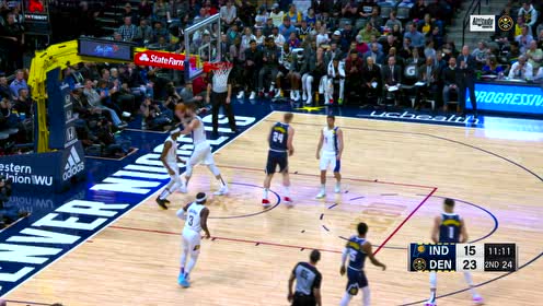 【NBA集錦】多齊爾轉(zhuǎn)身后仰 帶球過人勾手上籃