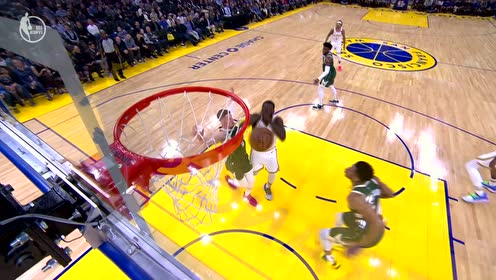 【NBA集锦】五大囧是上定了!格林反向投篮从篮筐底下往上撺