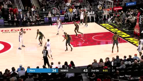 【NBA集錦】米爾頓中路突破送助攻 大帝接球中投穩(wěn)穩(wěn)命中