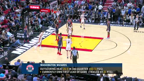 【NBA集锦】热火战术设计太精妙 德拉季奇转身打成2+1