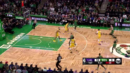 【NBA集锦】推土机式碾压 海沃德风驰电掣直杀禁区打成2+1