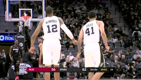 【NBA集锦】莱尔斯眼观六路送妙传 阿德拍马赶到双手暴扣