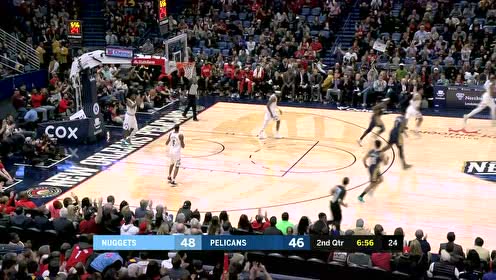 【NBA集錦】一招鮮吃遍天 錫安背打起跳換左手拋投命中