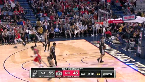 【NBA集锦】歪把子机枪早已校准 球哥撤步节奏变化远射强势追分