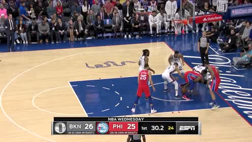 【NBA集锦】大帝不在来逞威 小乔丹趁虚而入杀入空旷内线双臂暴扣